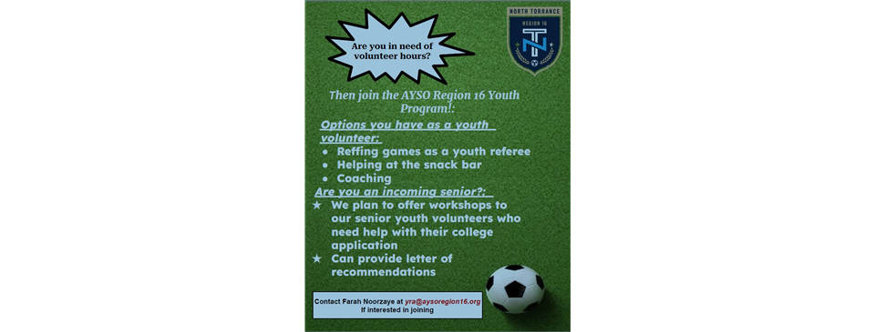 Youth Ref Program